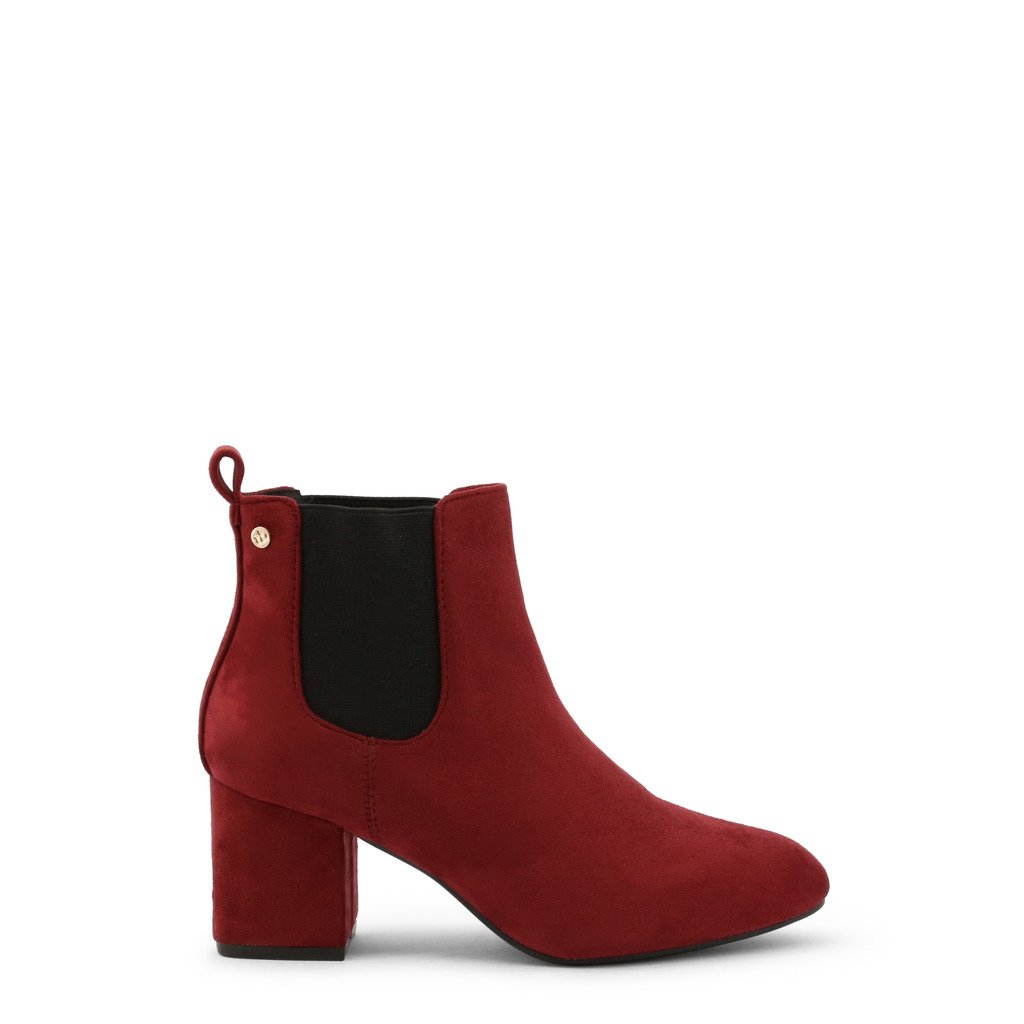 Roccobarocco Women's Ankle Boot Red RBSC1LH02 - red EU 35