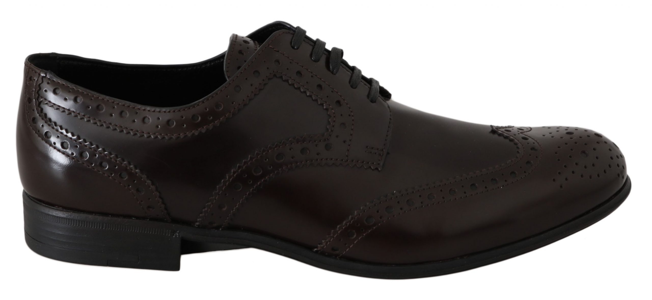 Dolce & Gabbana Men's Brogues Shoes Brown LA5979 - EU39/US8.5