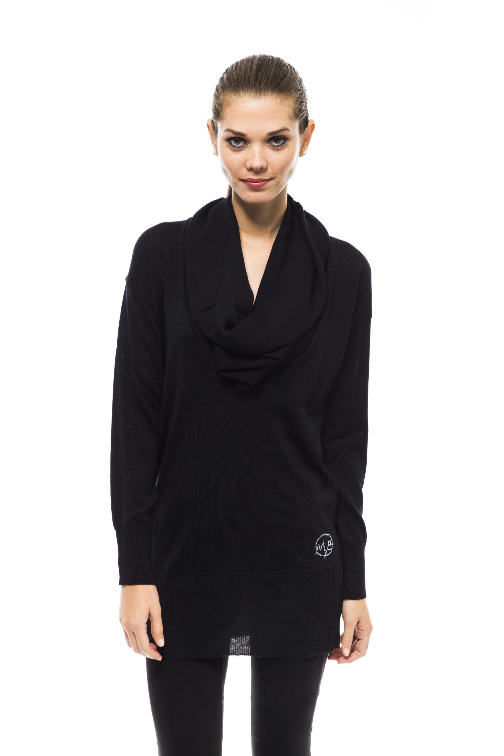 Montana Blu Women's Blu Sweater Blue MO1191328 - IT40 | XS