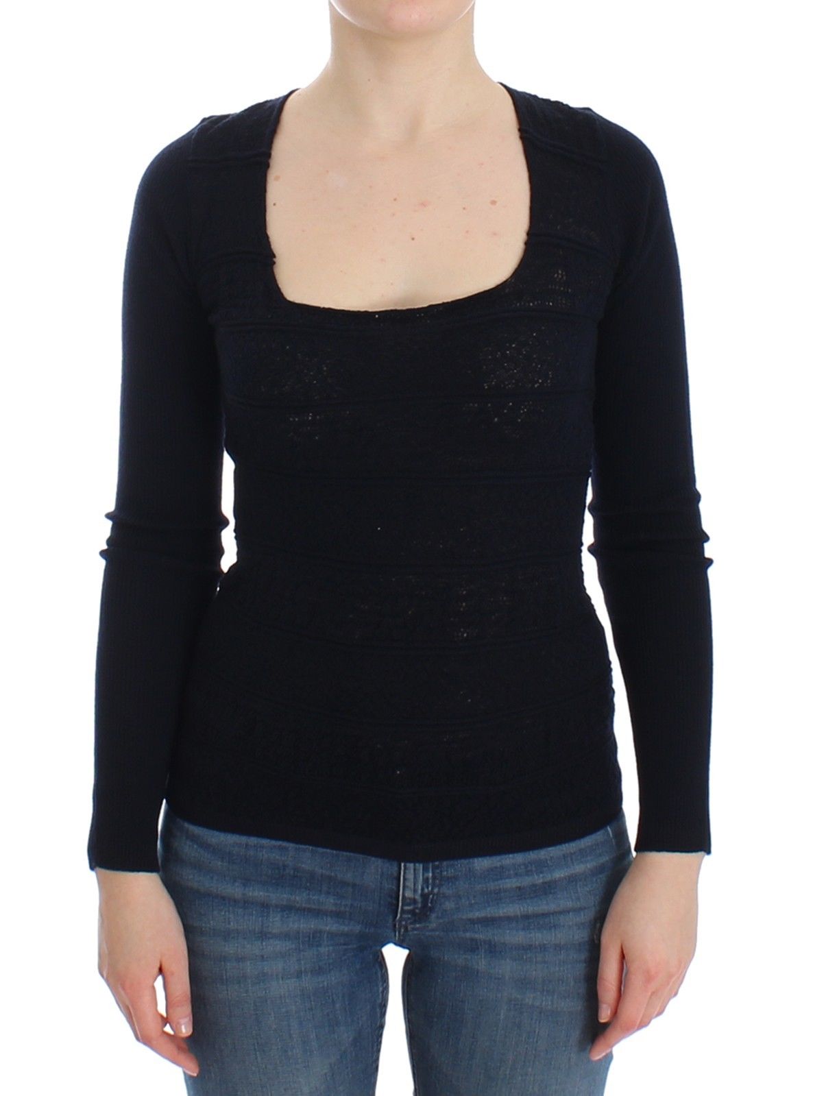 Ermanno Scervino Women's Sweater Blue SIG12582 - IT44 | M