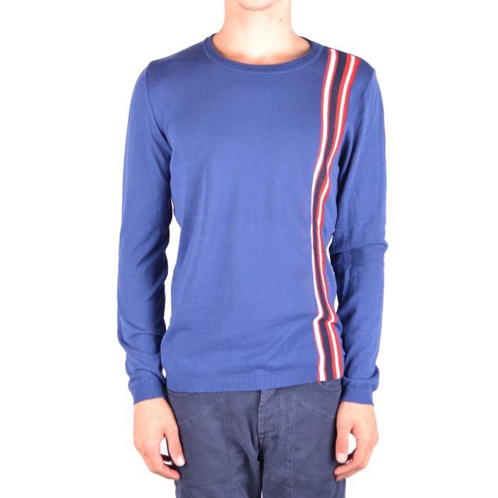 Daniele Alessandrini Men's Sweater Blue 163365 - blue 50
