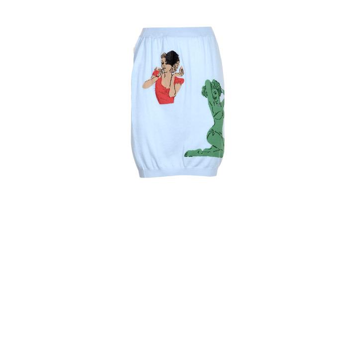 Moschino Couture - Moschino Couture Women Skirt - light blue 38