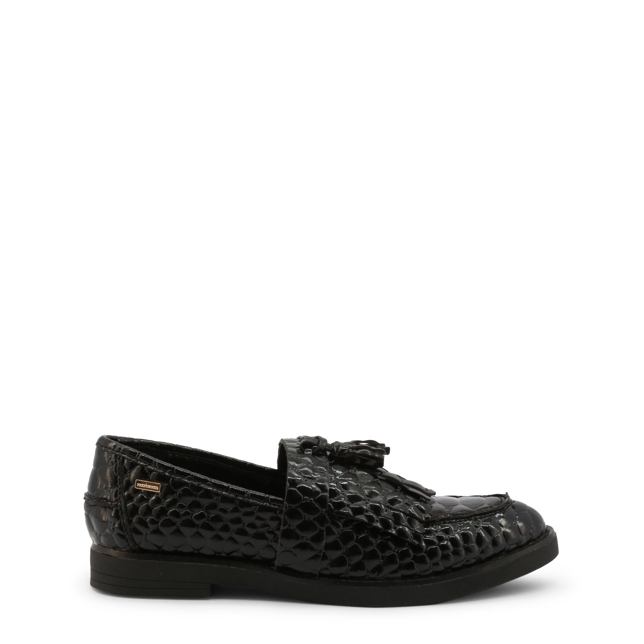 Roccobarocco Women's Loafer Green ROSC0X103PIT - black EU 39