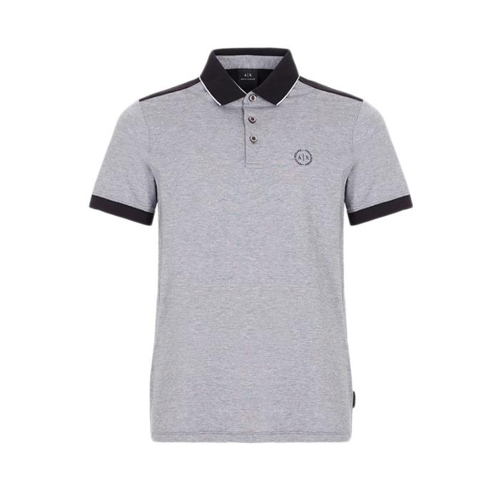 Armani Exchange Men's Polo Shirt Black 188037 - black XS