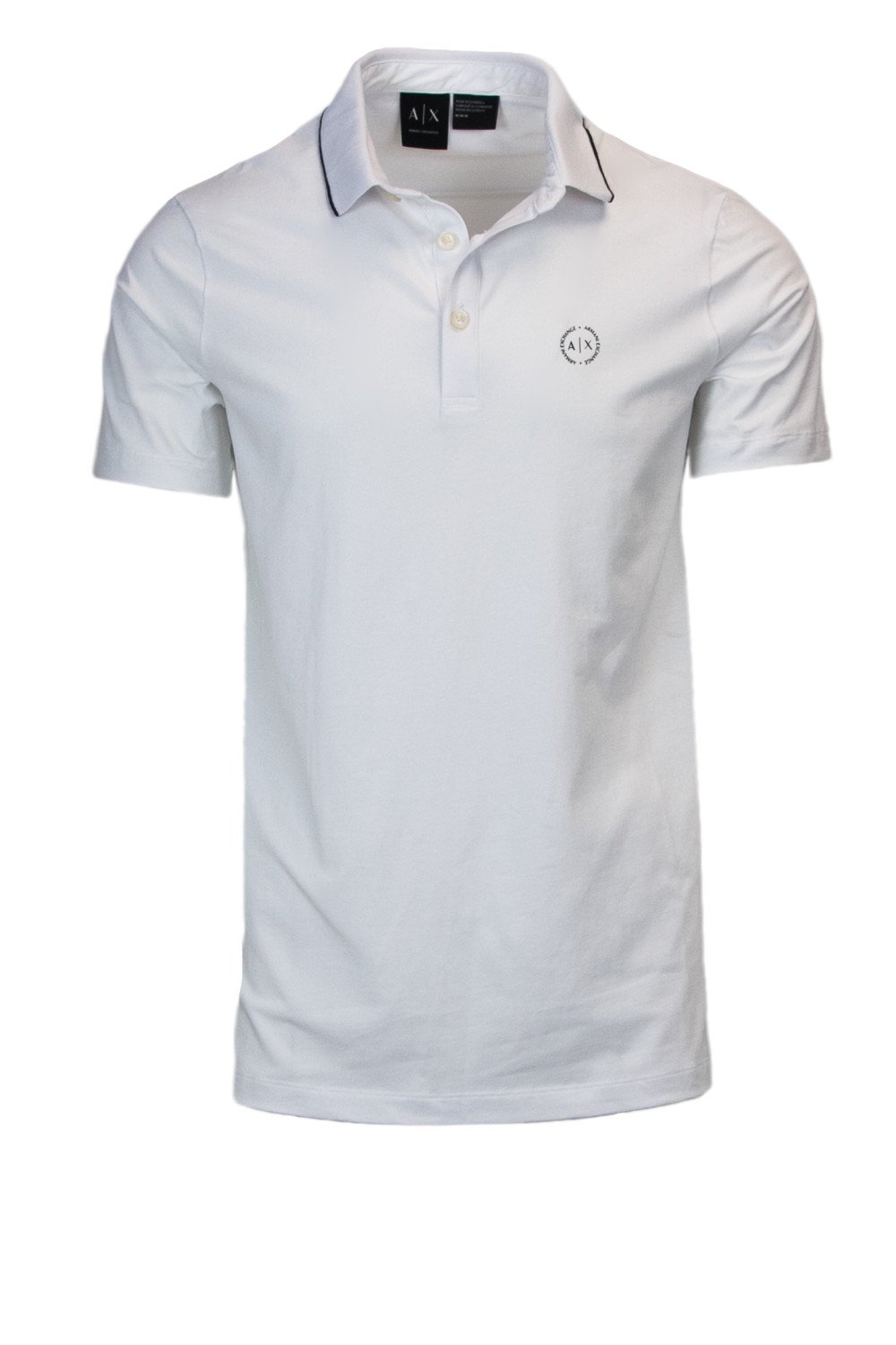 Armani Exchange Men's Polo Shirt White 166231 - white-1 S