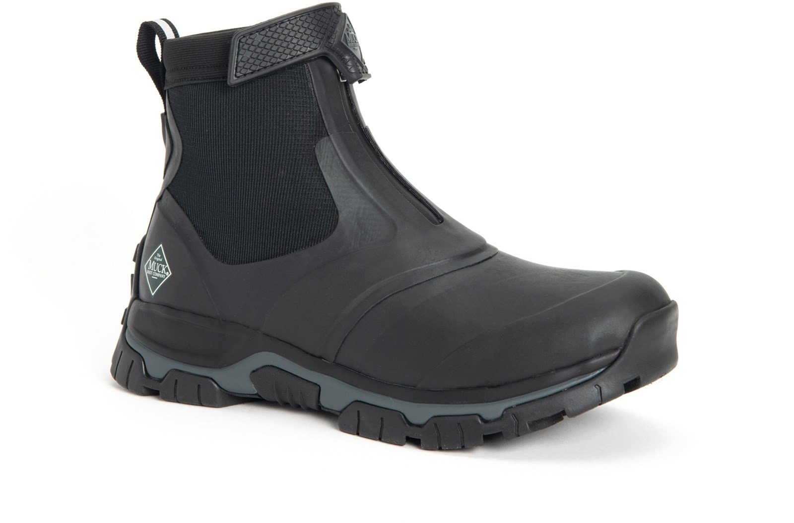 Muck Boots Unisex Apex Mid Zip Boot Various Colours 30981 - Black/Dark Shadow 6