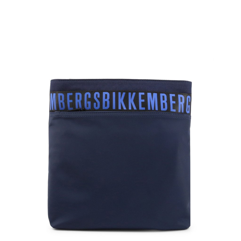 Bikkembergs Men's Crossbody Bag Blue E2APME800022 - blue NOSIZE