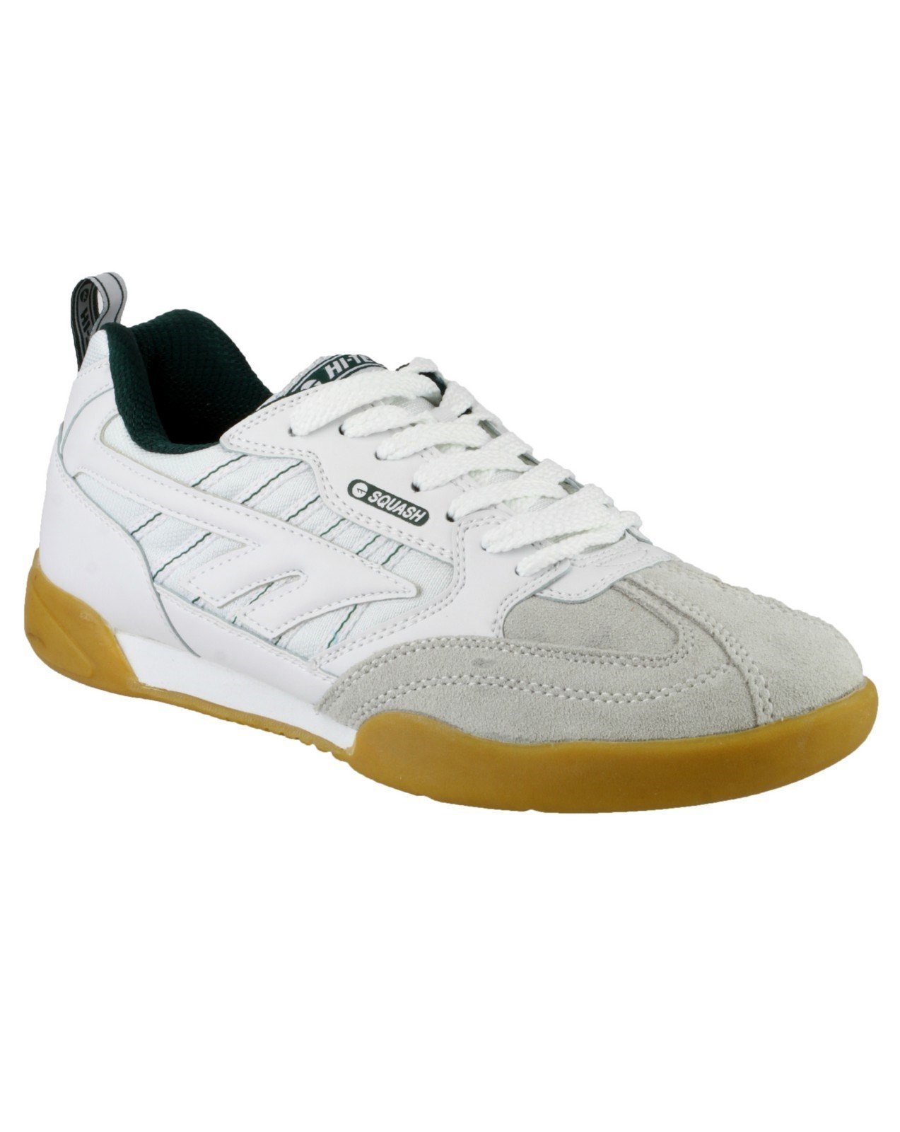 Hi-Tec Men's Squash Trainer White 00547 - White 7