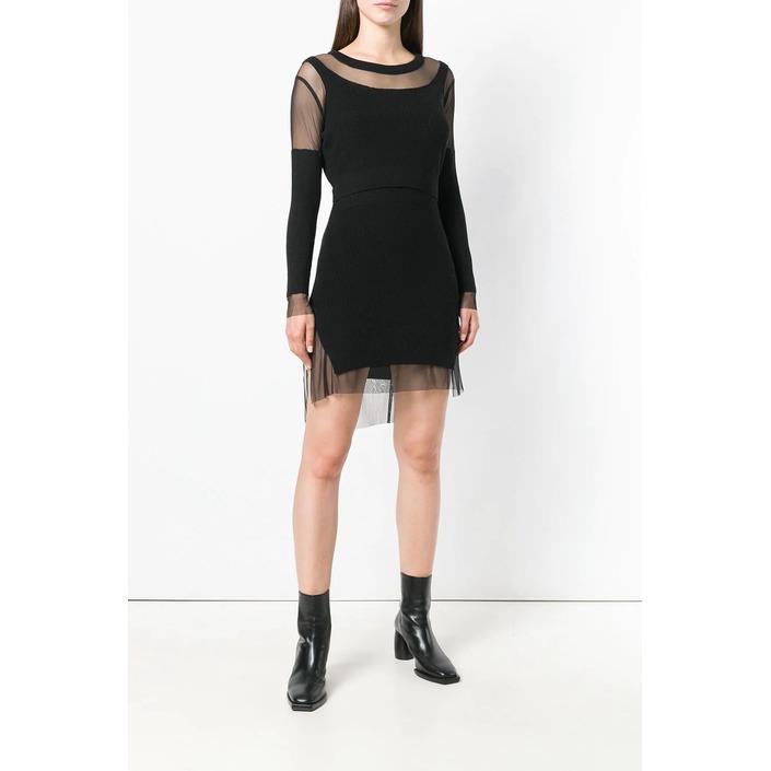 Diesel Women's Dress Black 298563 - black 2XS