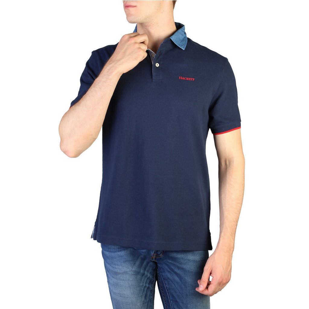 Hackett Men's Polo Shirt Blue HM562367 - blue M