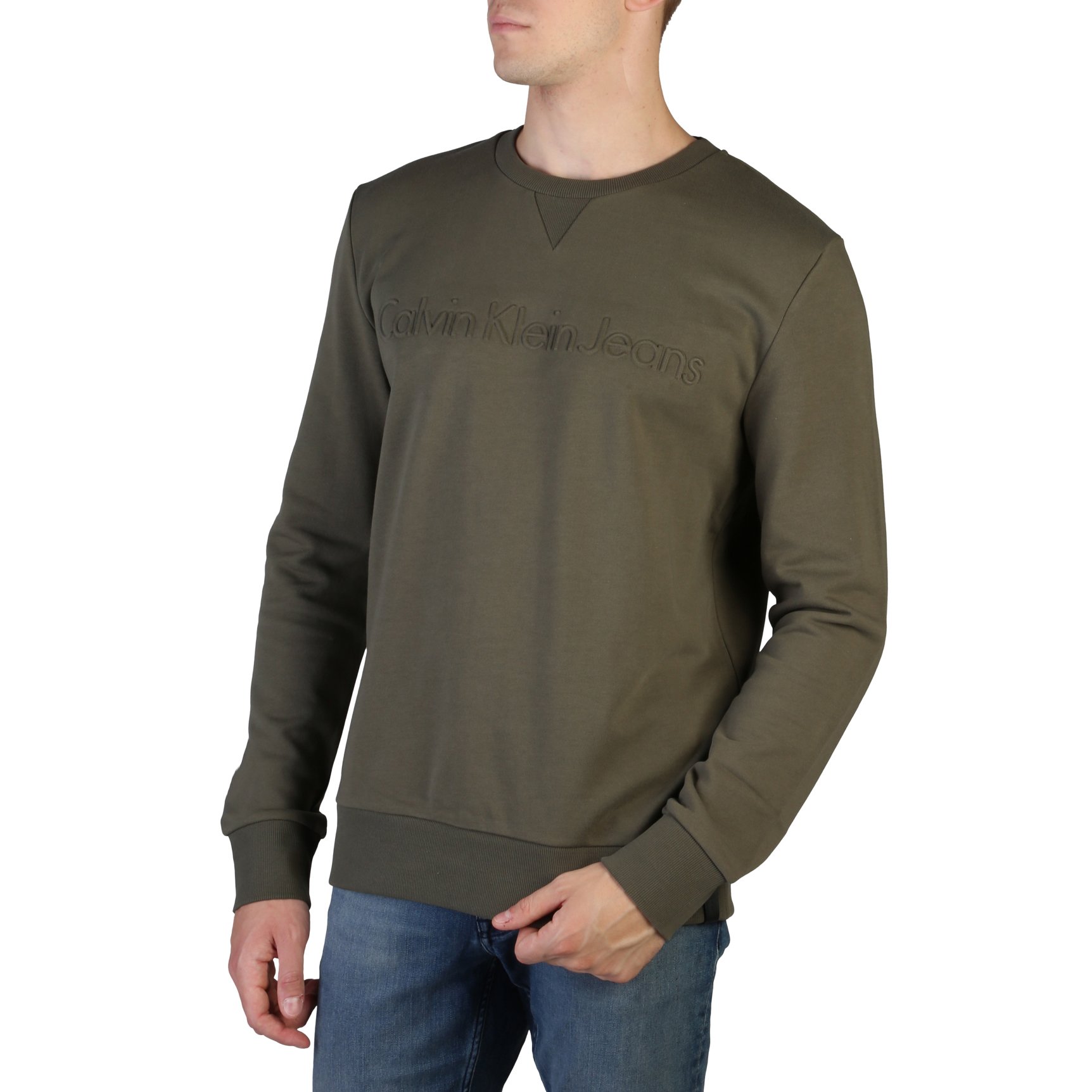 Calvin Klein Men's Sweatshirt Greeen J30J302267 - green S