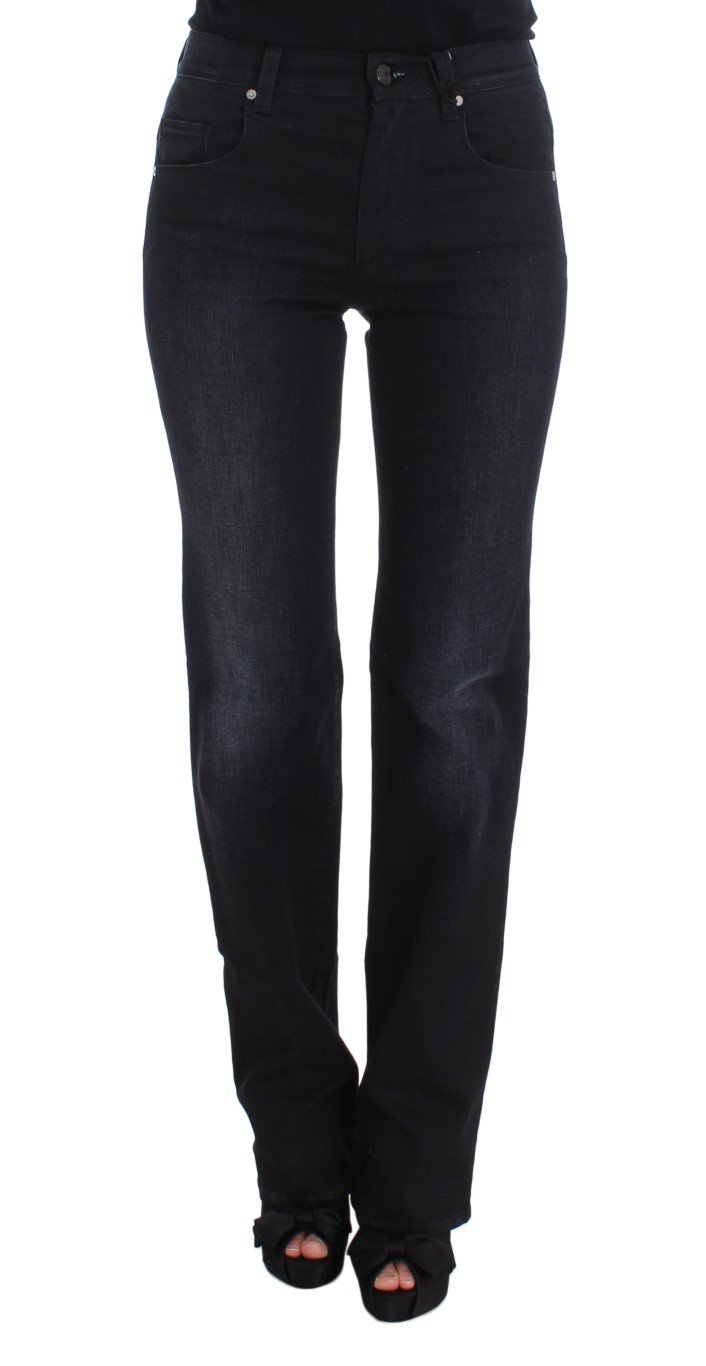 Ermanno Scervino Women's Blend Slim Fit Bootcut Jean Blue SIG30288 - W26