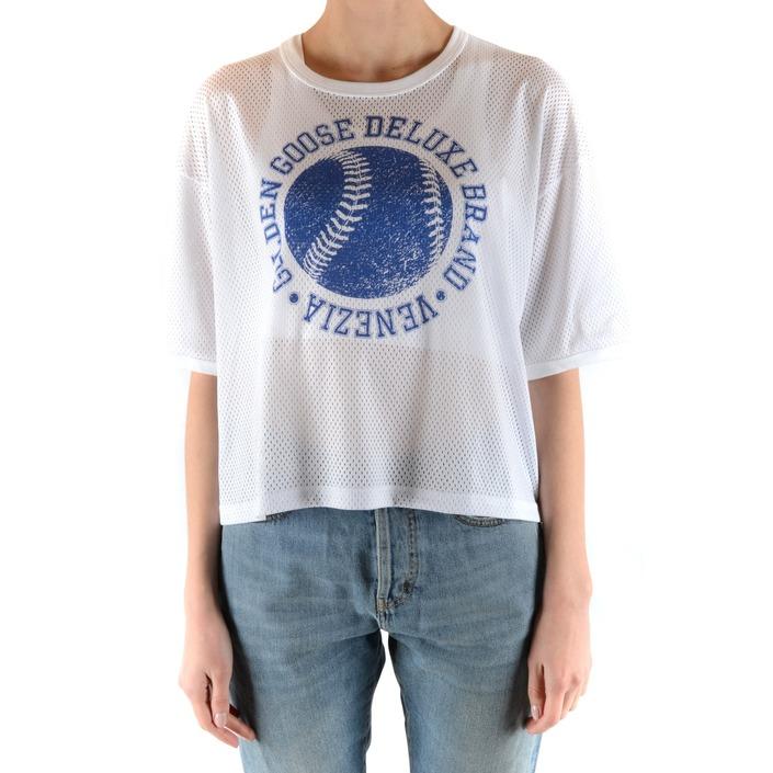 Golden Goose Women's T-Shirt White 164908 - white XS