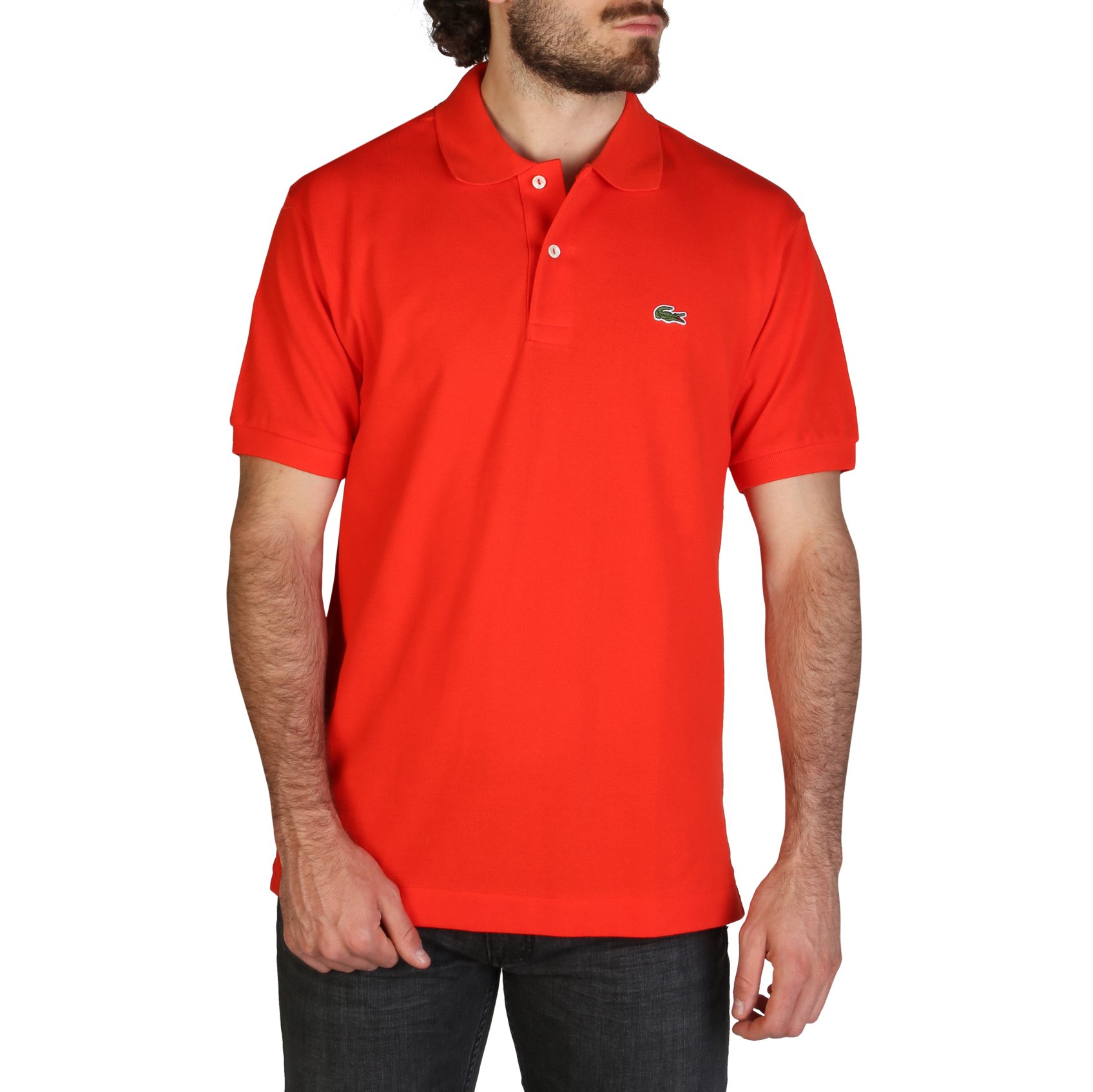 Lacoste Men's Polo Shirt Various Colours L1212_REGULAR - red S