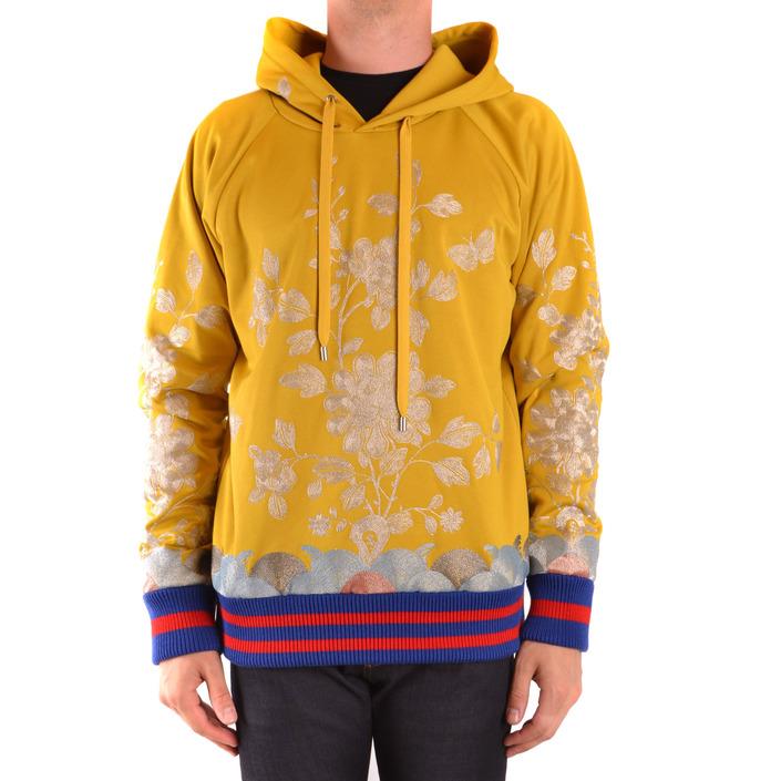 Gucci Men's Sweatshirt Yellow 167564 - yellow M