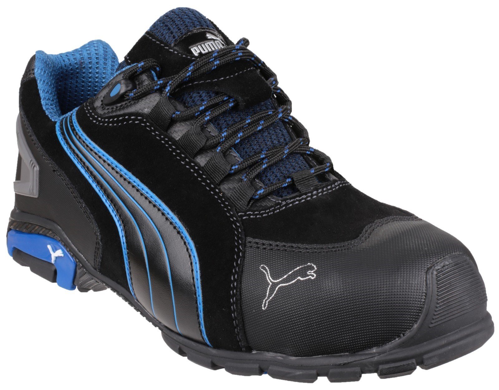 Puma Safety Unisex Rio Low Lace-up Trainer Black 23096 - Black 6