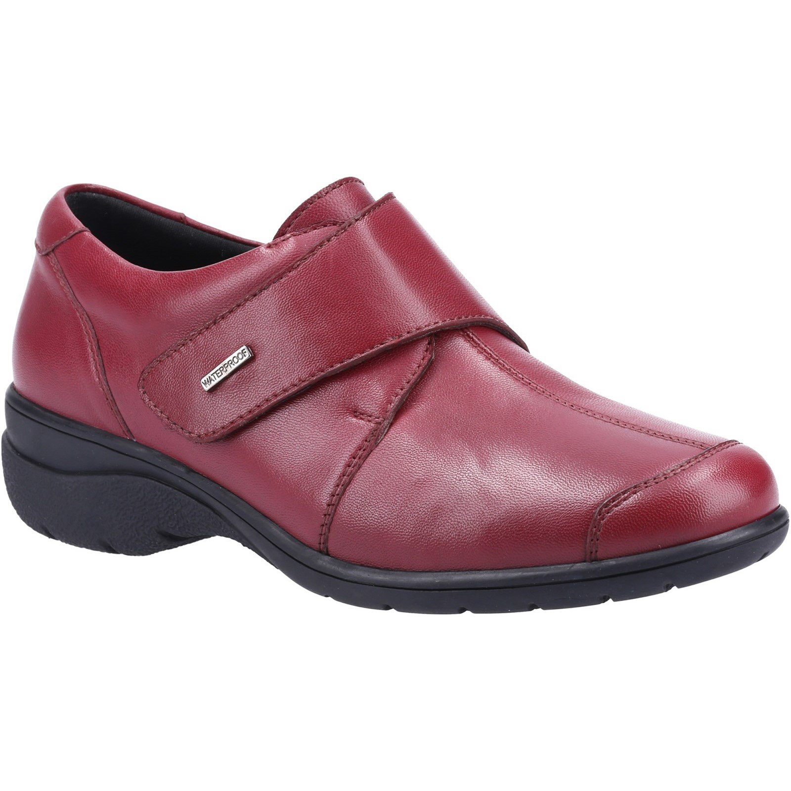 Cotswold Women's Cranham Touch Fastening Trainer Various Colours 32980 - Red 3
