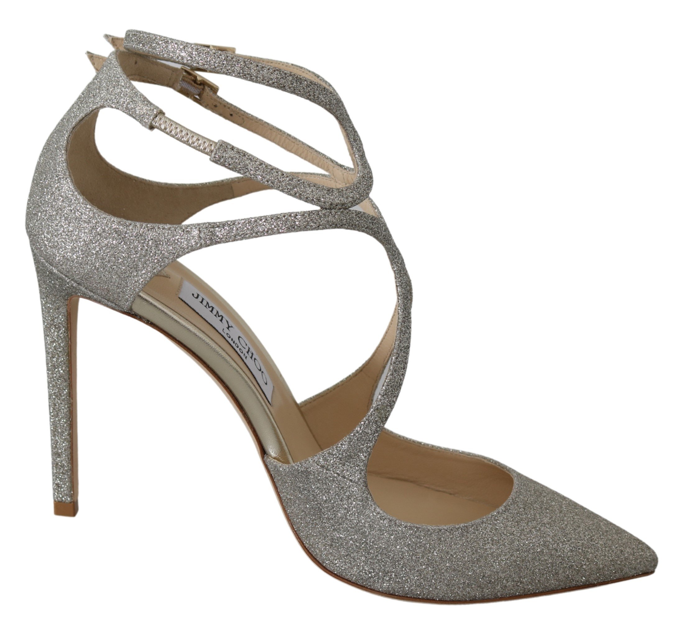 Jimmy Choo Women's Lancer Pumps Silver 190888892610 - EU41/US10.5