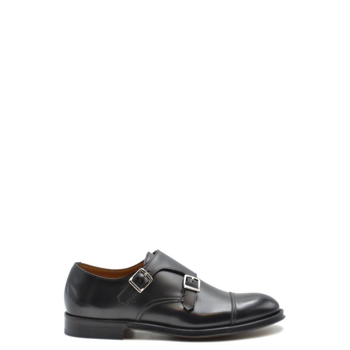 Doucal`s Men's Slip On Shoes Black 168225 - black 39