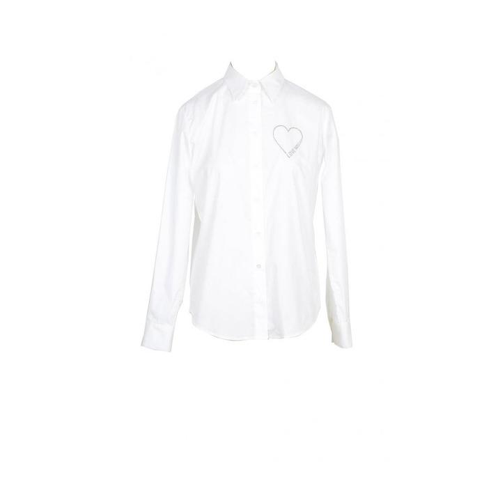 Love Moschino Women's Shirt White 170382 - white 44