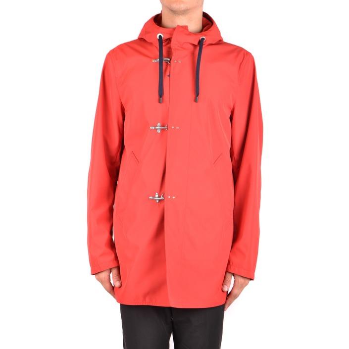 Fay Men's Jacket Red 163735 - red L