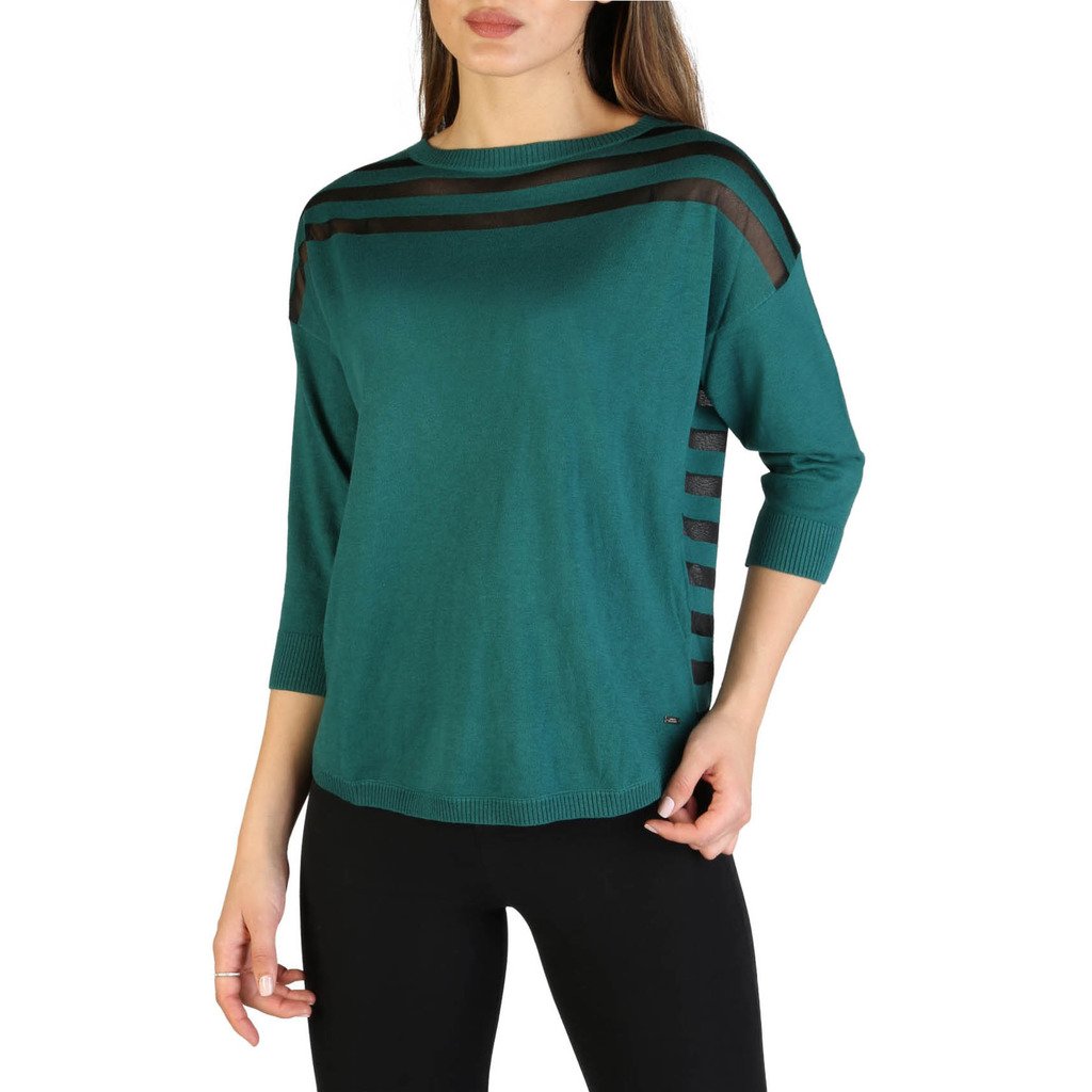 Armani Exchange Women's Sweater Green 3ZYM1U_YMF2Z - green XS