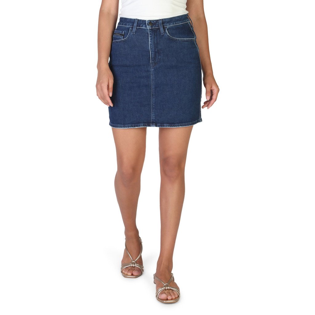 Calvin Klein Women's Skirt Blue J20J206153 - blue 26
