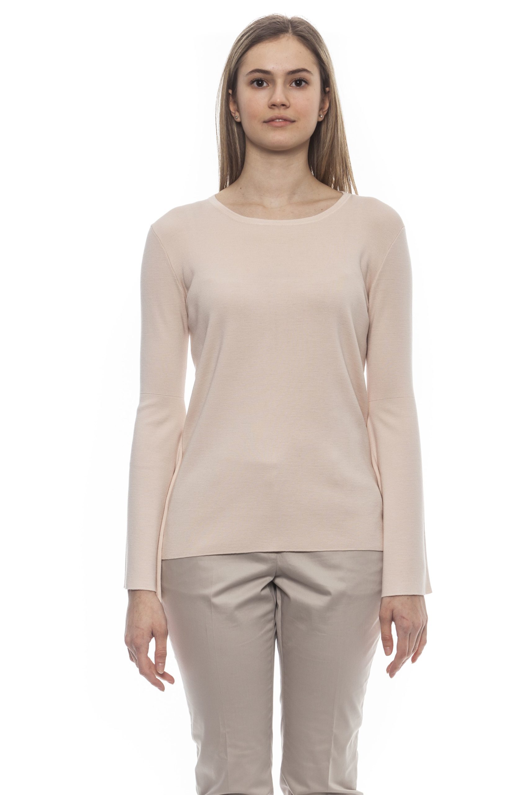 Peserico Women's Rosa Sweater Pink PE1383069 - IT42 | S
