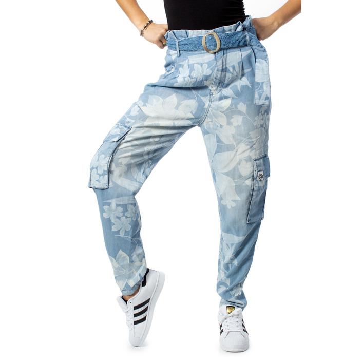 Desigual Women's Trouser Light Blue 170067 - light blue XS