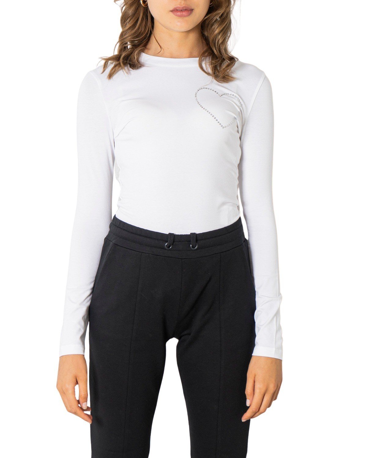 Love Moschino Women's T-Shirt Black 322021 - white 38