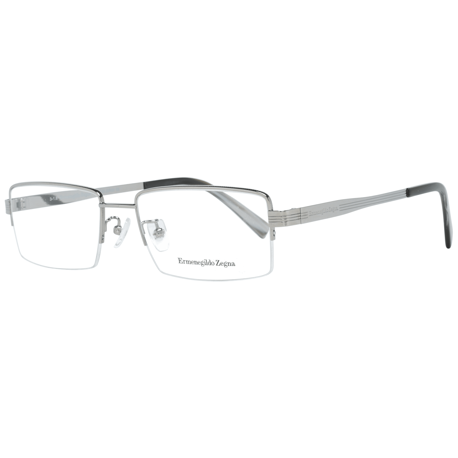 Ermenegildo Zegna Men's Optical Frames Eyewear Silver EZ5065-D 55012