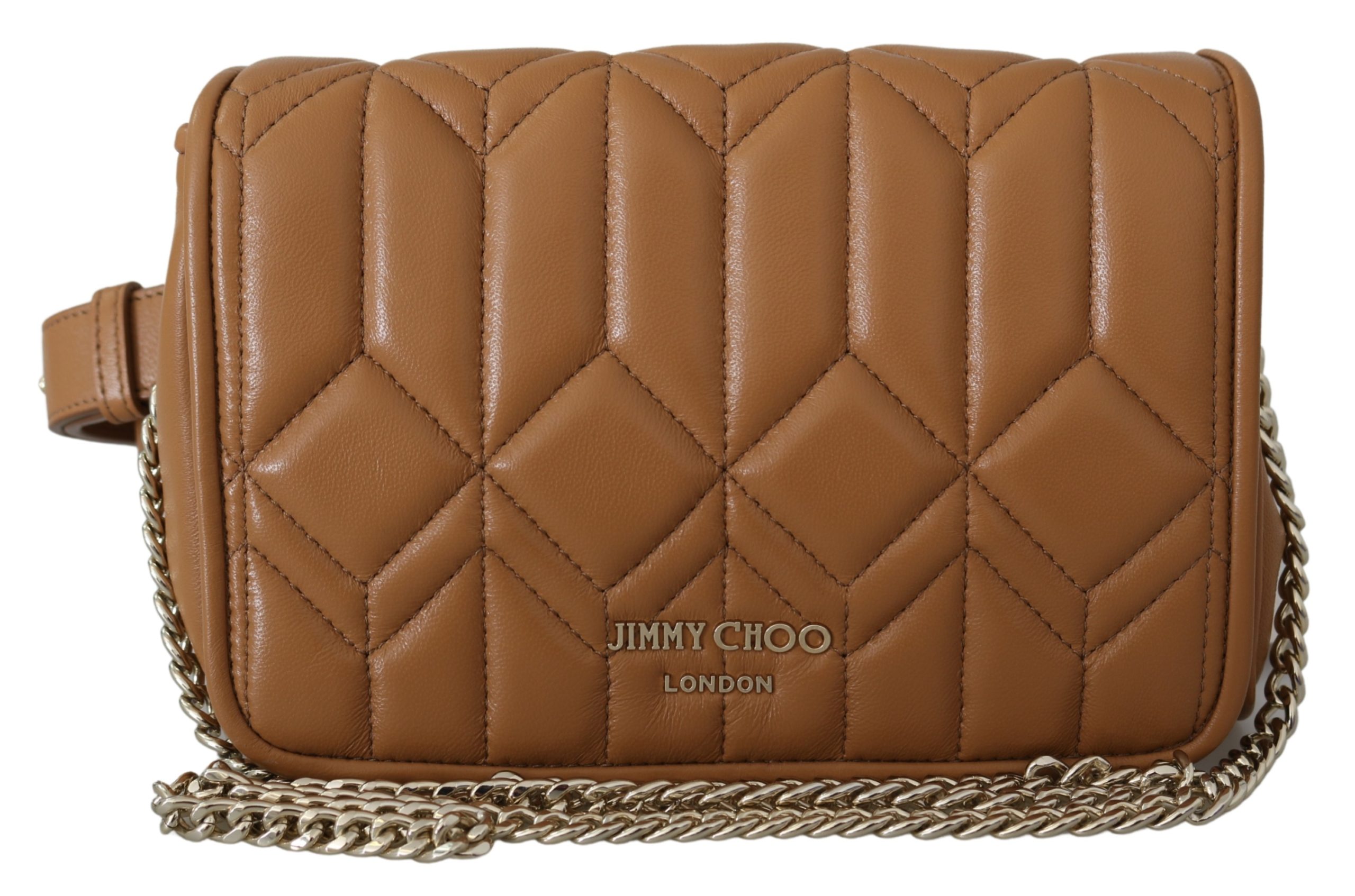 Jimmy Choo Women's Diondra Shoulder/Belt Bag Brown 1436136