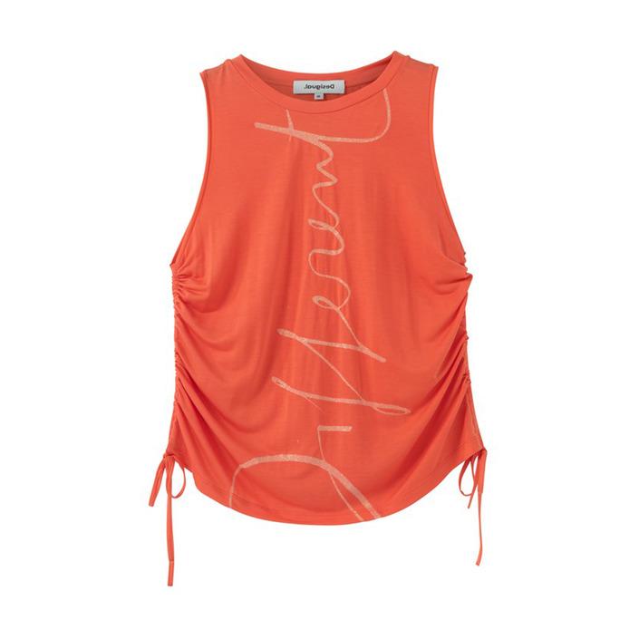 Desigual Women's Tank Top Coral 203909 - coral S