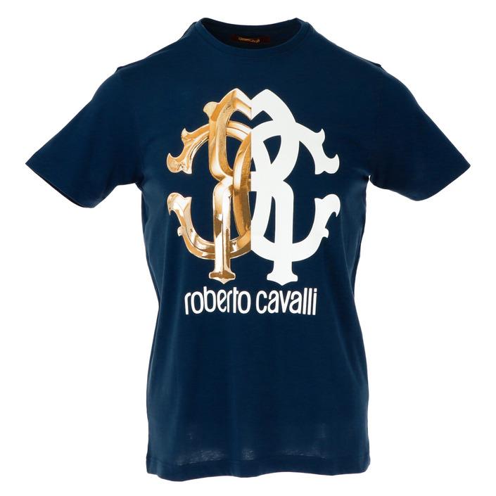 Roberto Cavalli - Roberto Cavalli Men T-Shirt - blue L