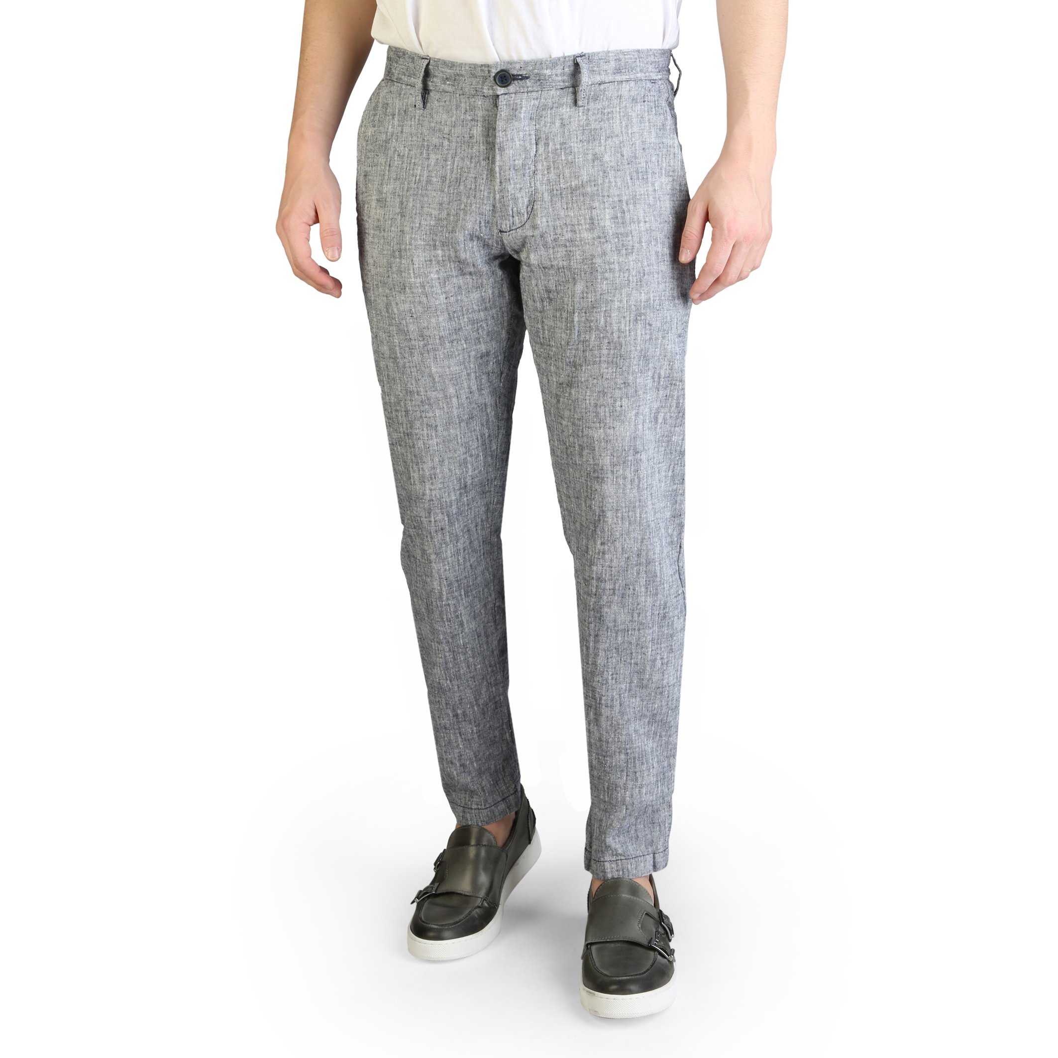 Yes Zee Men's Trouser Various Colours P682_UN00 - grey S