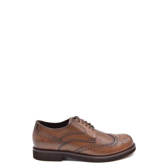 Tod`s Men's Lace up Shoe Brown 262996 - brown 10