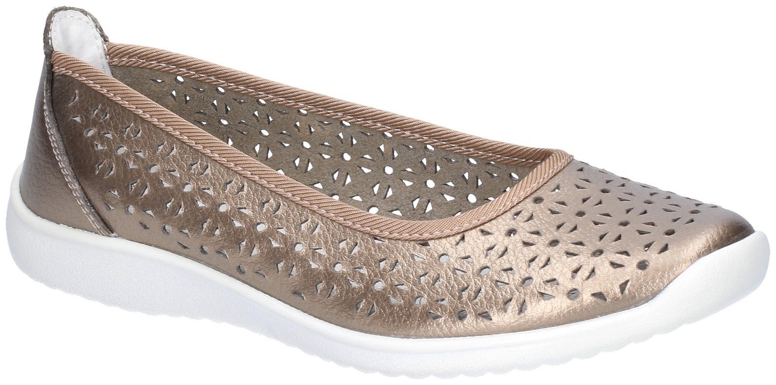 Fleet & Foster Women's Anne Flats Various Colours 28260-47464 - Bronze 3