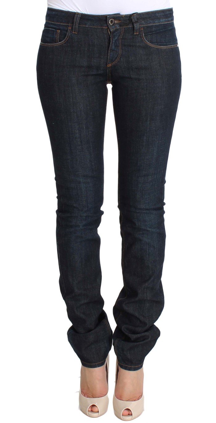 Costume National Women's Cotton Stretch Slim Fit Jeans Blue SIG30219 - W26