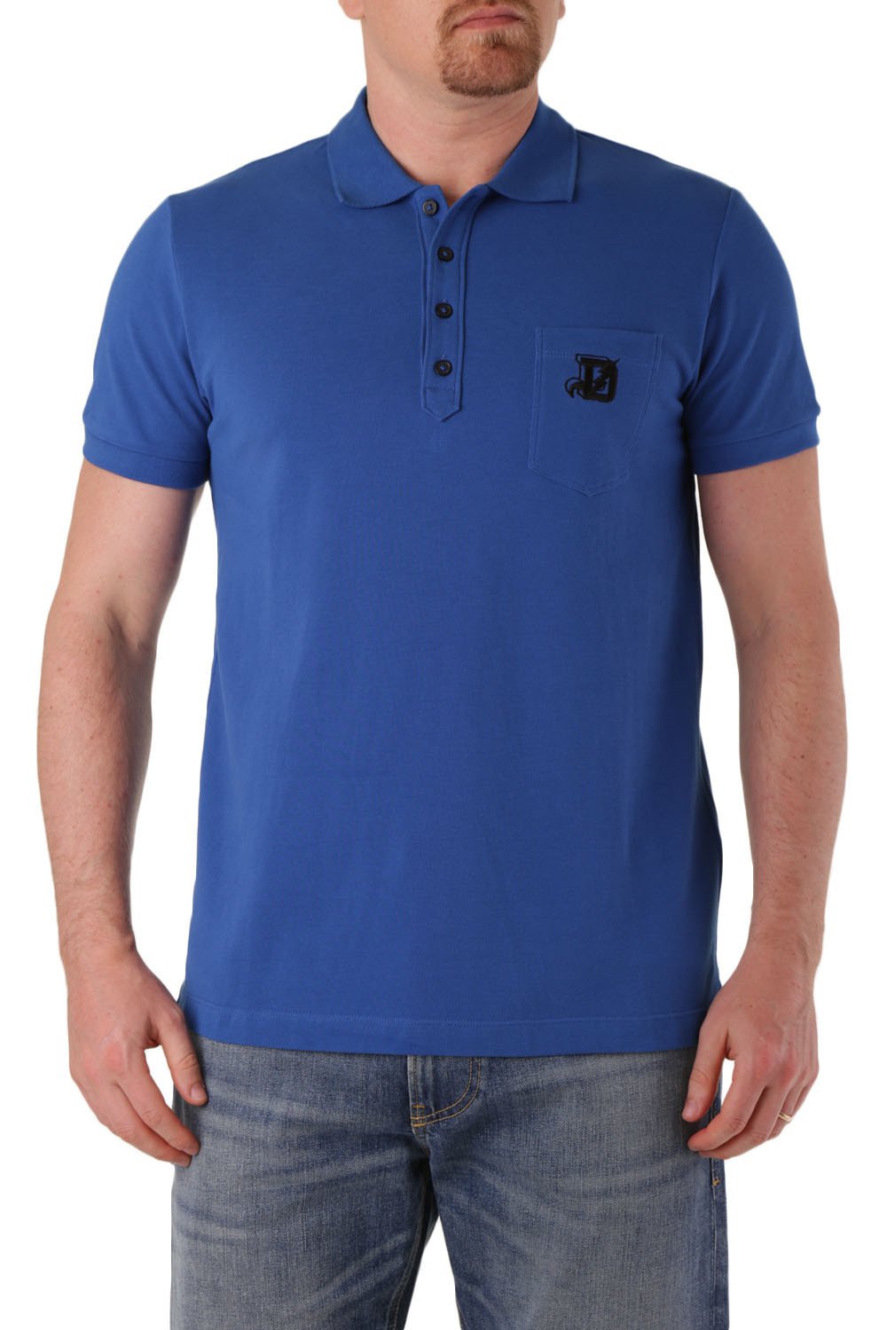 Diesel Men's Polo Shirt Various Colours 283808 - blue-5 L