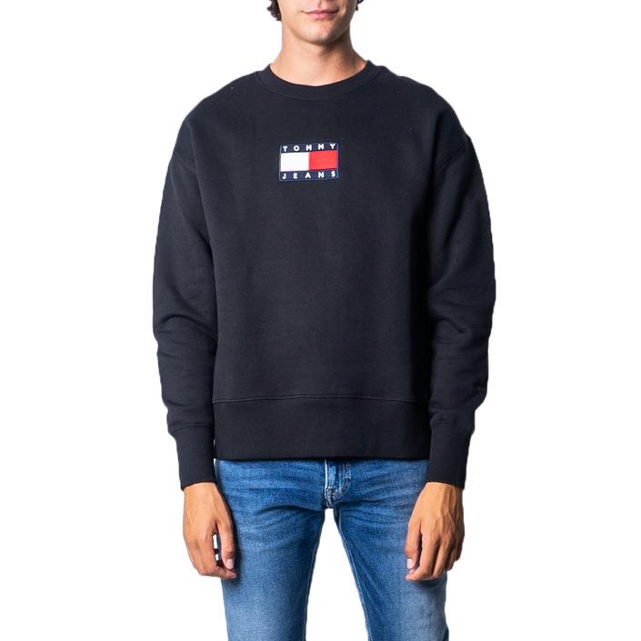 Tommy Hilfiger Men's Sweatshirt Blue Various Colours 177224 - black XL