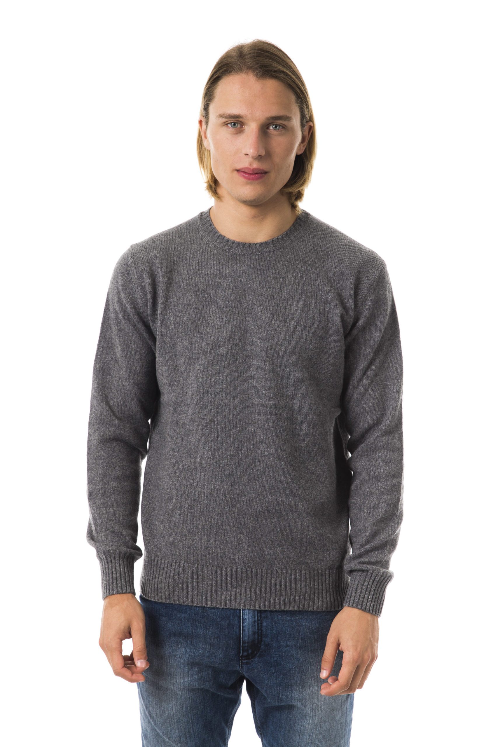 Uominitaliani Men's Cenere Sweater Gray UO816431 - M