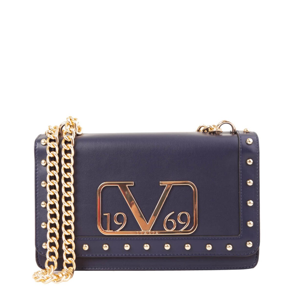 19v69 Italia Women's Shoulder Bag Various Colours 318683 - blue UNICA