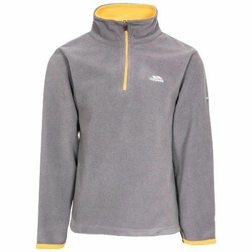 Trespass Kid's Lightweight Fleece Jumper Pull Over Various Colours Etto - Storm Grey 2-3 Years