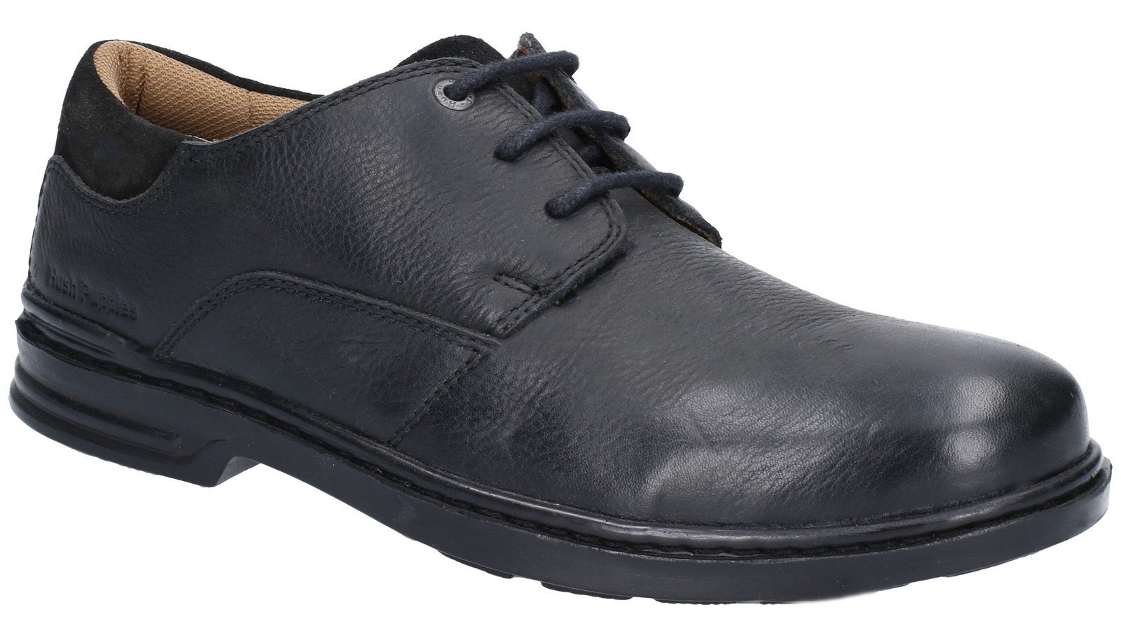 Hush Puppies Men's Max Hanston Classic Lace Up Shoe Various Colours 28368 - Black 6