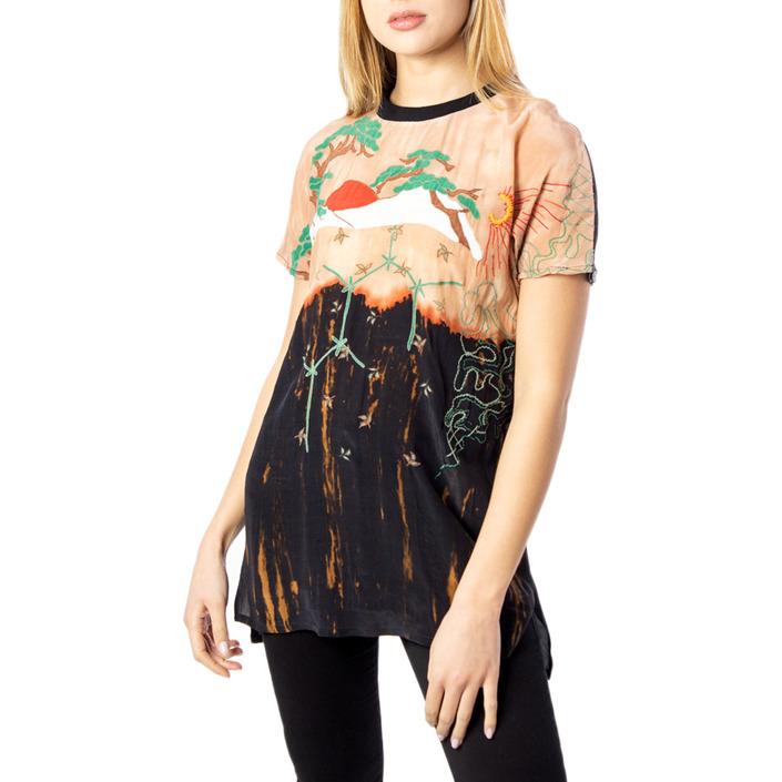 Desigual Women's T-Shirt Multicolor 170834 - multicolor S