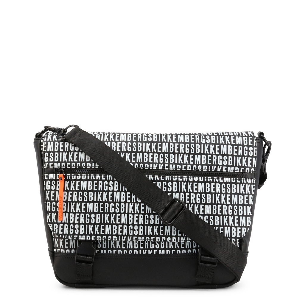 Bikkembergs Men's Briefcase Black E2APME810042 - black NOSIZE