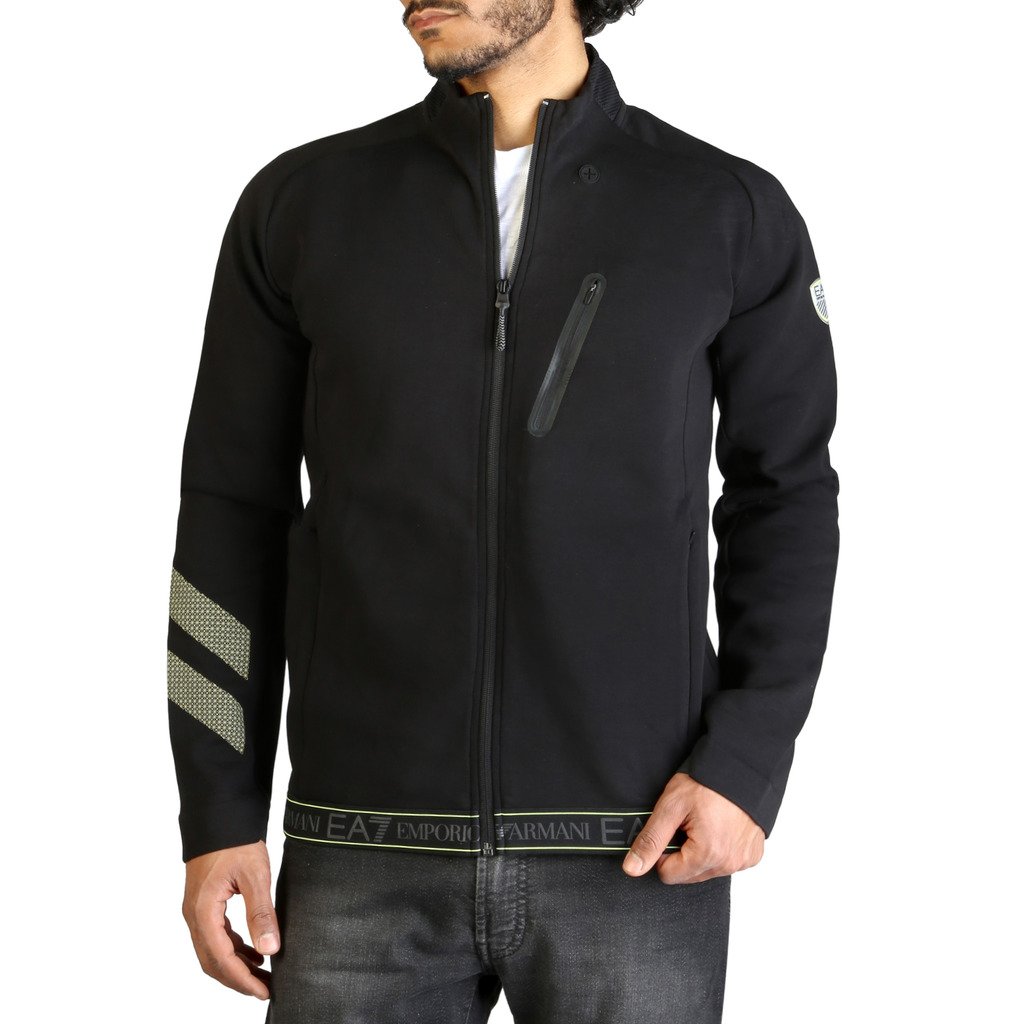 EA7 Men's Sweatshirt Black 3GPM19_PJT6Z - black XS