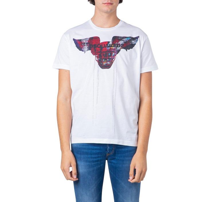 Dsquared Men's T-Shirt White 181255 - white XL
