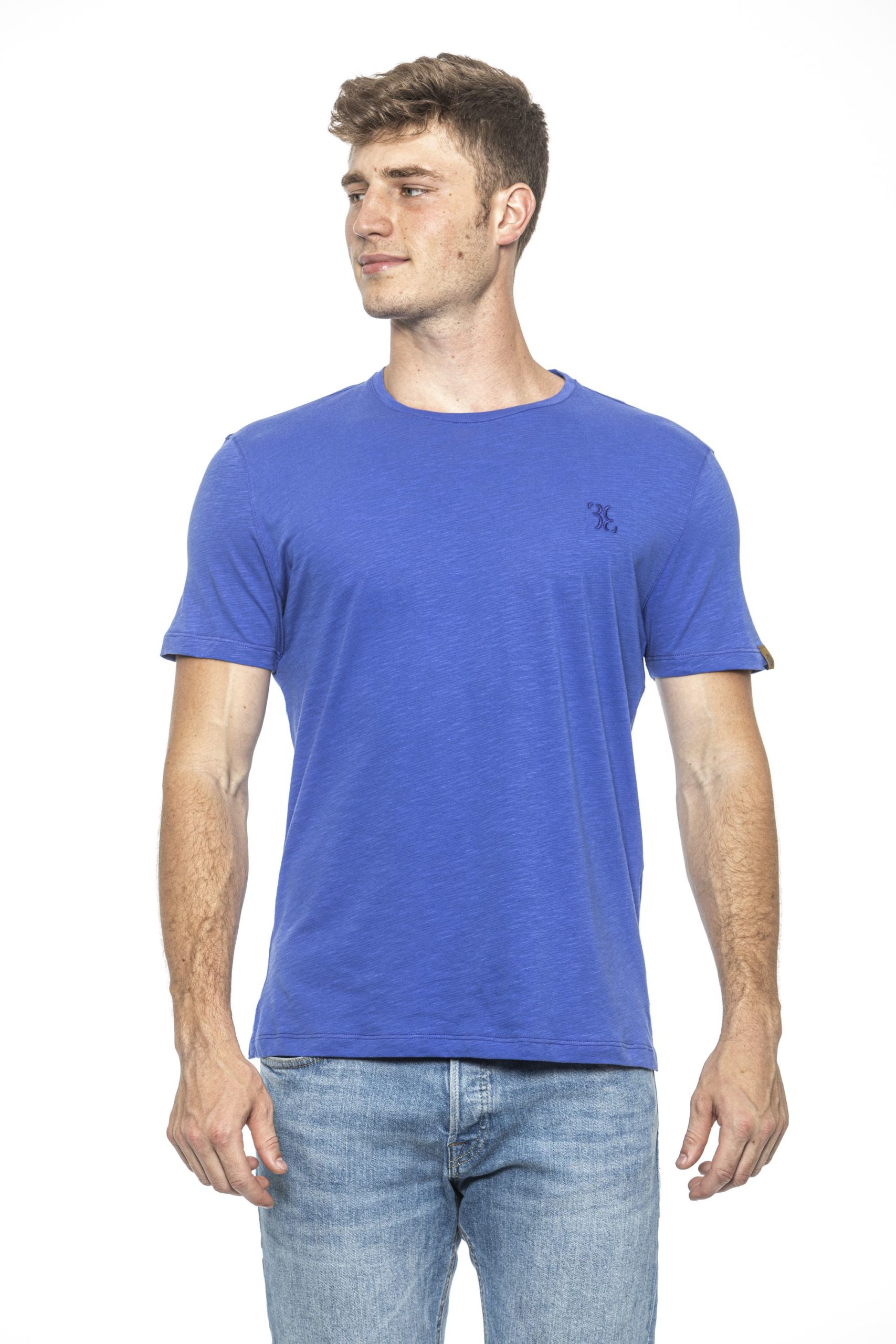 Billionaire Italian Couture Men's Pervinca T-Shirt Light Blue BI1397958 - S