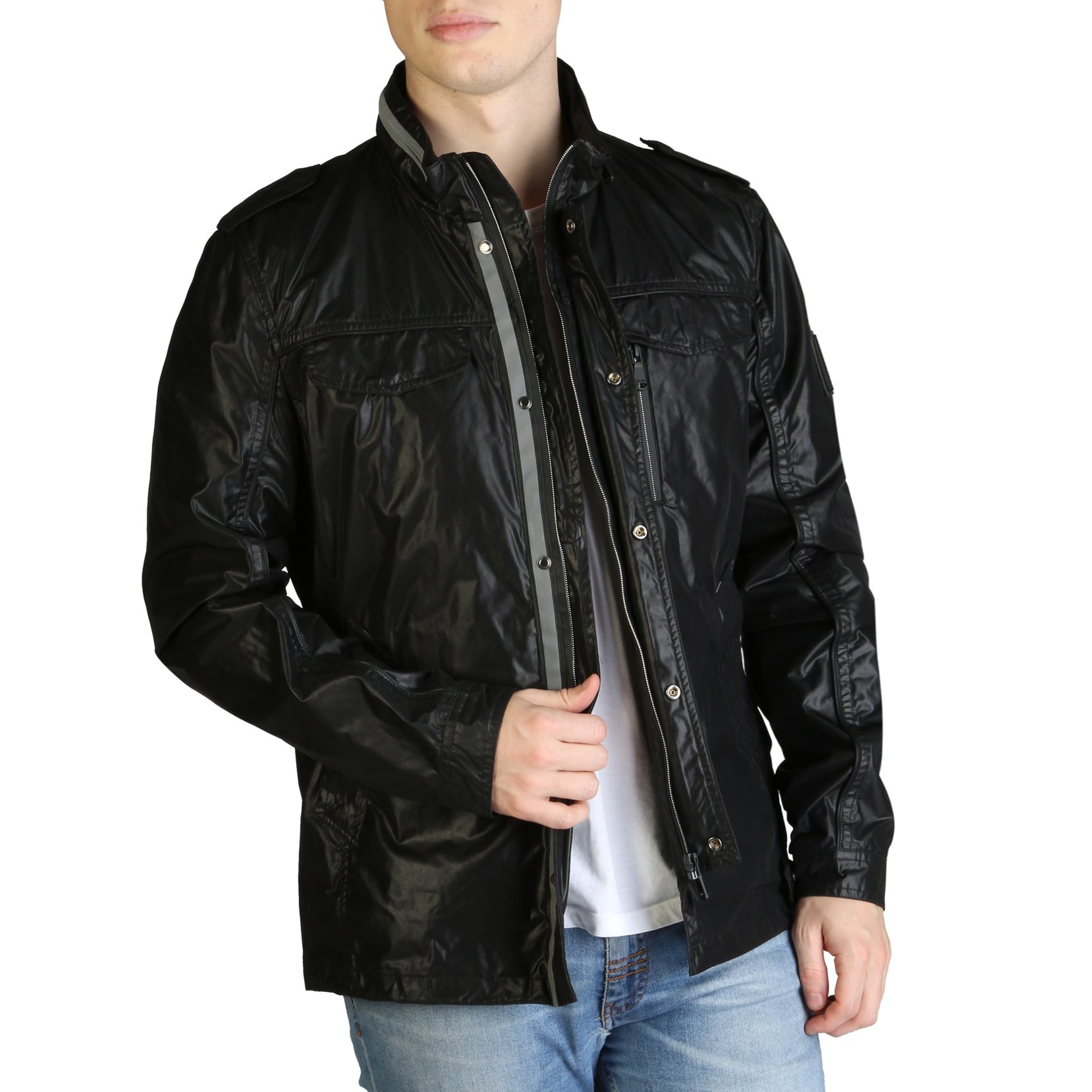 Yes Zee Men's Jacket Various Colours J502_NG00 - black M